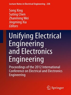 cover image of Unifying Electrical Engineering and Electronics Engineering